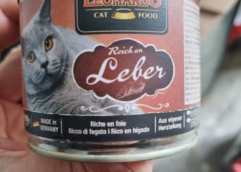 Karma mokra dla kota puszka 200g x12, wątróbka