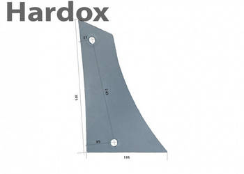 Pierś HARDOX STB40000/P części do pługa EBERHARDT