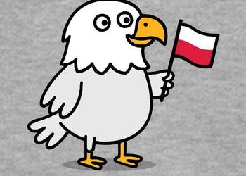 Piżamka dla niemowlaka Polska flaga Polski orzełek