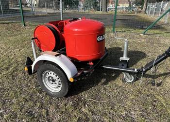 Przyczepka przyczepa mała gaśnicza lub do przebudowy z papierami do 750kg