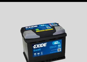 Akumulator Exide Excell 62Ah 540A Tczew Tel: 532x474x159