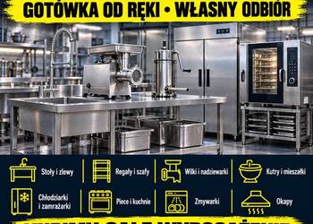 Skup mebli nierdzewnych, wyposażenia masarni i gastronomii Katowice