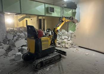 Wozidlo Taczka samozaładowcze wynajmę wypożyczę minikoparka koparka mini