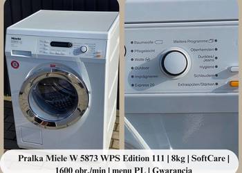 Pralka Miele W 5873 WPS Edition 111 | 8kg | SoftCare | 1600 obr./min
