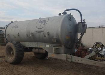 Beczkowóz wóz asenizacyjny Wielton 7000 l fliegl joskin