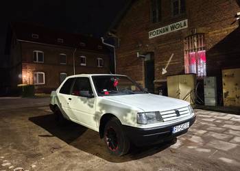 Peugeot 309 auto na rajd koguta
