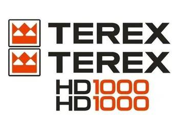 Naklejki oklejenie TEREX HD1000 Zamiennik