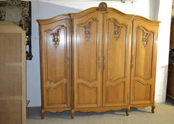 szafa ludwikowska 4 drzwiowa . dąb