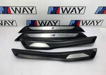 BMW F30 F31 LISTWA OSŁONA PROGU NAKŁADKA KOMPLET M-PAKIET 8051037 8054234