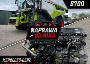 Naprawa Claas Lexion 8700 Silnik Mercedes OM473LA 585KM