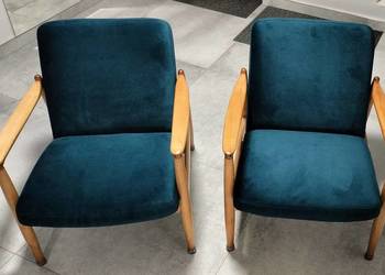 2 Fotele GFM-64 z 1965 r. (typ pm-0/300-188) odrestaurowane