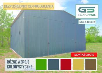 Garaż blaszany Garaże Blaszane -Magazyn Wiata-Hala Stalowa – GRZYWSTAL