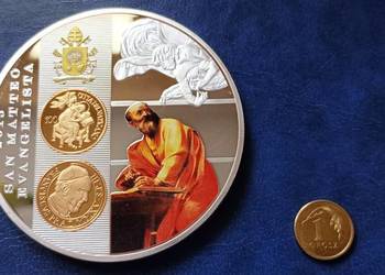Stare monety Medal Św. Mateusz Watykan / 240