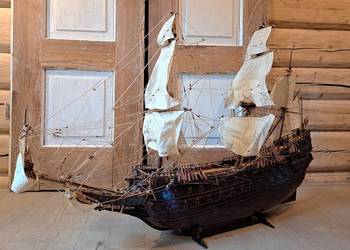 Wielki model żaglowca