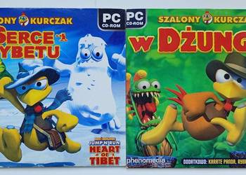Szalony Kurczak Serce Tybetu Szalony Kurczak w Dżungli PC PL RETRO UNIKATY