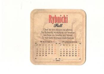 Rybnicki - podstawka do piwa. Nr.7.