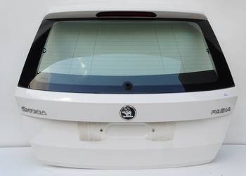KLAPA TYŁ TYLNA BAGAŻNIKA + SZYBA LF9E SKODA FABIA III 6V KOMBI 15-21r KLAPA TYŁ TYLNA BAGAŻNIKA + SZYBA LF9E SKODA FABIA III 6V KOMBI 15-21r