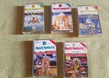 Iron Maiden Kasety Magnetofonowe MG Records Klasyka Retro -Zestaw