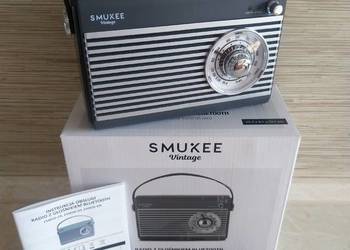 NAJTANIEJ Radio z Głośnikiem BT usb Wbudowana Bateria Vintage Wysyłka