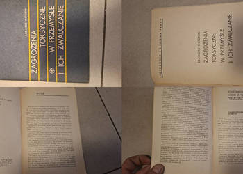 Pierwsze wydanie „Zagrożenia toksyczne w przemyśle” 1970 – unikat!