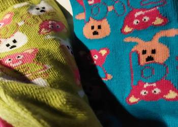 skarpetki kolorowe bawełna rozm 36-37- 5 szt lub 38-39