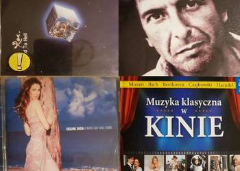 muzyka klasyczna kinowa, CD, Cohen, Chris Rea, Celine Dion