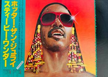 Stevie Wonder Hotter Than July EX+/EX+ Japan Obi LP 1980 Motown VIP6748