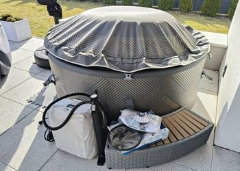 Basen z hydromasażem 165cm -6osobowy