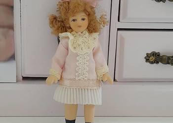 Piękna porcelanowa laleczka 1:12 #lalki #miniatury #dolls #miniatures
