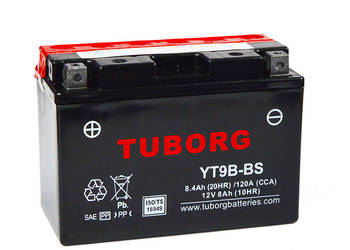 Akumulator Tuborg YT9B-BS 12V 8Ah 120A L+
