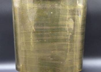 Piękny mosiężny parasolnik na giętych nóżkach