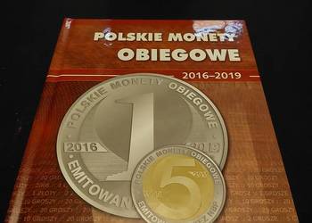 Album klaser na monety obiegowe 2016-2019.