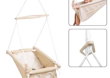 huśtawka dla niemowlaka Baby Unicolor - beżowy