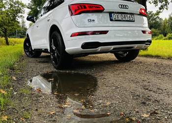 Audi Q5 S Line Brązowe skóry, Duży serwis,