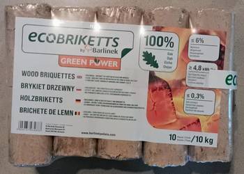 Brykiet drzewny liściaty RUF Barlinek Ecobriketts 10 kg