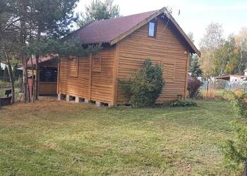 Domek działka nad jeziorem