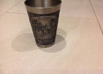 Stary Kielich Cynowy Zdobiony Sygnowany Stary Kielich Cynowy Zdobiony Sygnowany