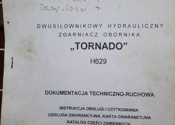 Hydrauliczny zgarniacz obornika (usuwacz) 2007 r. – KOMPLET!