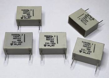 Kondensator 56nF 100V KSF-022 Unitra MIFLEX