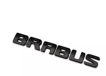 Mercedes BRABUS 900 800 700 emblemat napis znaczek czarny połysk klapa tył
