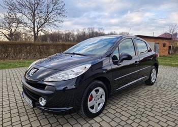 Peugeot 207 1.4 Benzyna 2009 Klima Zadbany Bez rdzy 5 drzwi 2 kpl kół