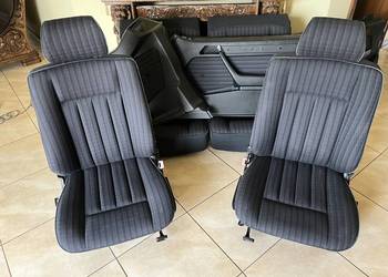 Mercedes W124 Coupe Tapicerka Fotele + Kanapa + Boczki