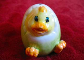 Sól i pieprz - Porcelana - kurczak - 7 x 5 cm Rzadki okaz