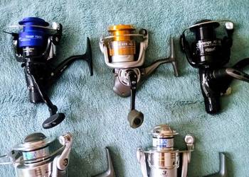 Kołowrotki+żyłki+bat