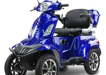 Skuter elektryczny BILI BIKE SHINO QUADRO LIT niebieski Raty| FV/Paragon