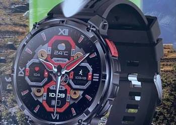 Smartwatch męski 1,7 cala Ultra HD 1100mAh