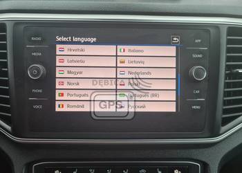 Polskie Menu Volkswagen VW Mib 2 MST2 Konwersja USA-EU Mapa
