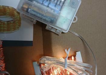 Piękne lampki led na pilota