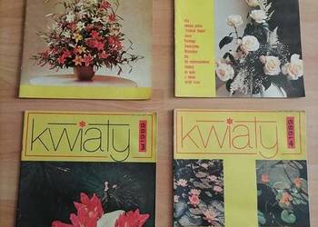 Kwiaty Czasopismo Kwartalnik 1989 PRL
