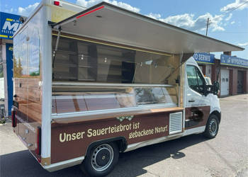Renault Master Autosklep pieczywa Gastronomiczny Food Truck Foodtruck Skle…
